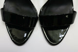 Giuseppe Zanotti Black Patent Leather 'Coline' Stiletto Sandals Size 40 e50303