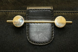 Jason Wu Daphne Studded Black Calf Hair Shoulder Bag