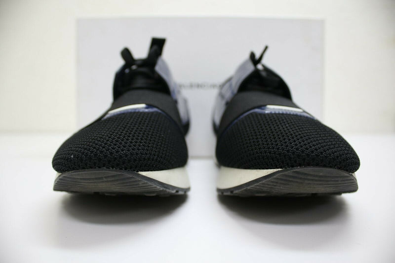 Balenciaga Race Runner Black/Blue Womens Size 42 EUR / 10 US