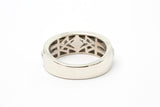 Vera Wang Love Collection Men's 1ctw Diamond Sapphire Wedding Band Ring Retail $2500
