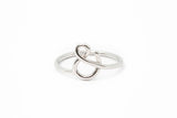 Sterling Silver Ampersand And Sign Punctuation Symbol 925 Ring Size 6.75