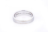 Zales Vera Wang Love 1/4 CT Diamond Band 14K 585 White Gold Ring Size 9 3/4