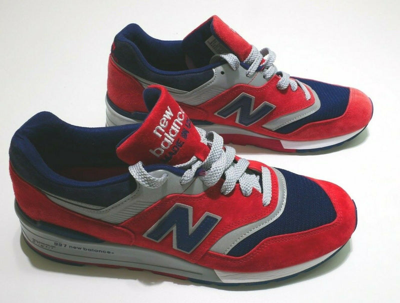 New Balance M997CSIY Red/Navy Mens Sneakers US Size 11 EUR 45 **READ**