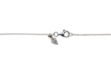 Pandora ALE Cubic Zirconia Heart Line Pendant 925 Sterling Silver Necklace 20"