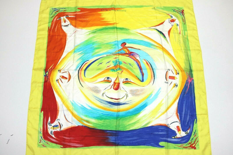 Hermes: Smiles In Third Millenary scarf 36” x 36” 90CM