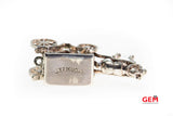 Bermuda Horse Drawn Carriage Buggy Souvenir Charm 925 White Pendant