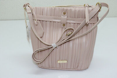 Jessica Simpson Becca Bucket Crossbody HandBag Powder Blush JS54171