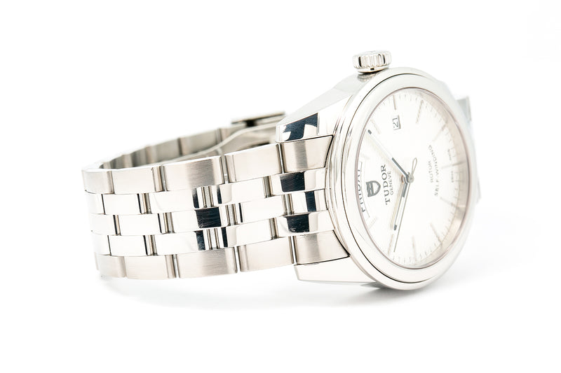 Tudor Glamour Day Date Automatic Stainless Steel 39mm Watch
