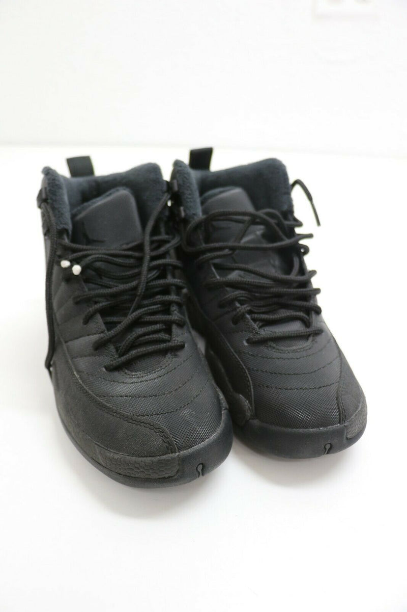 Nike Air Jordan 12 Retro Winterized GS 'Triple Black' BQ6852 001